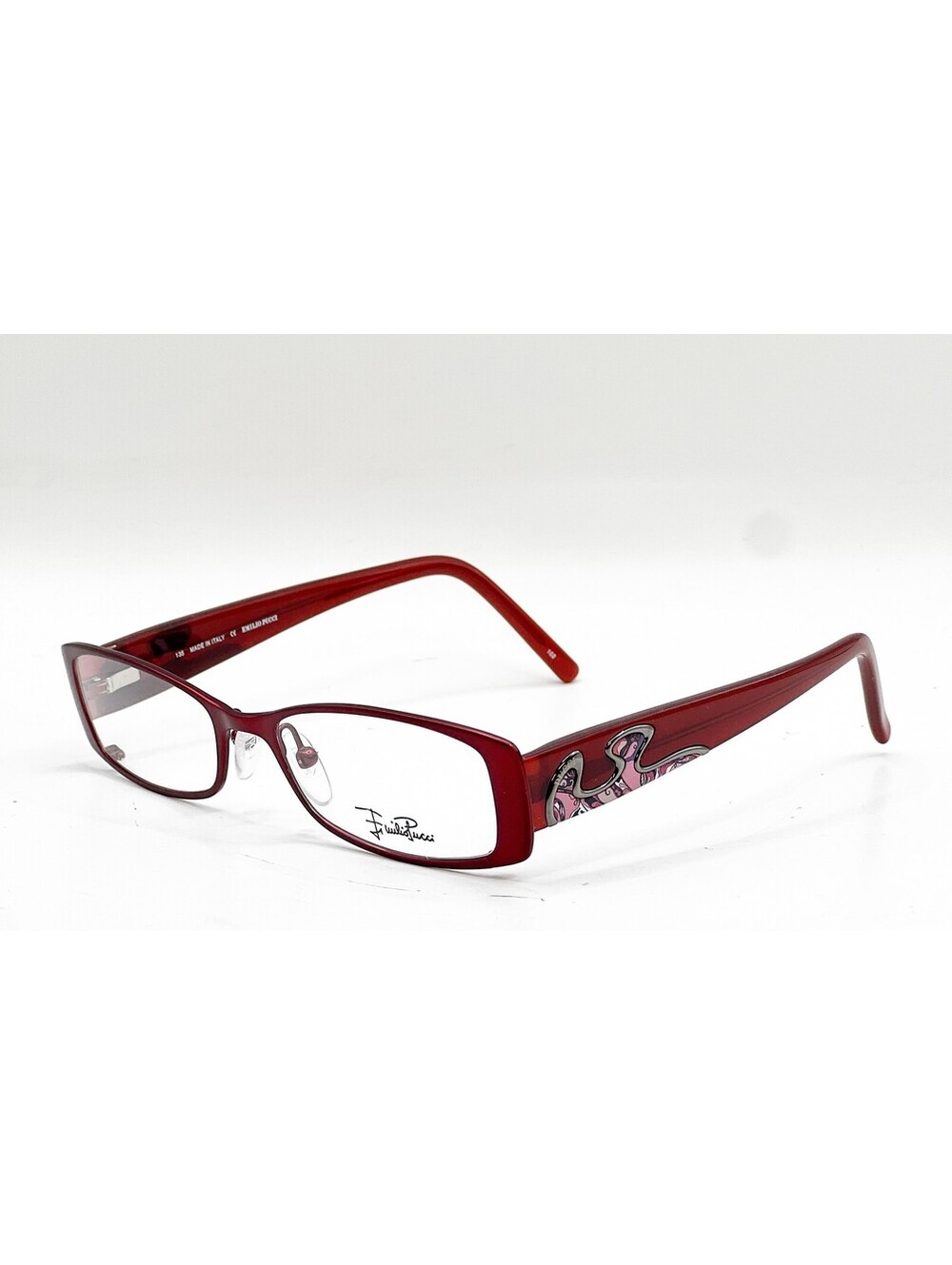 Emilio Pucci Ep2131 612 Ruby Authentic Eyeglasses 50-17-135
